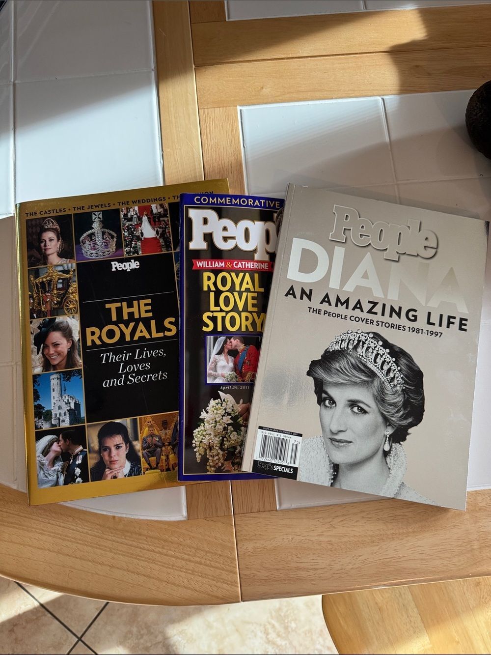 Princess Diana & Royal Family People Magazine Collector Book Lot Vintage